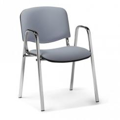 Hygienischer Wartezimmerstuhl mit Armlehnen 