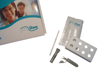 CRP ECO Schnelltest von Proline Teststreifen 10-80 (10 Stück) 