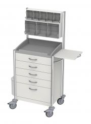 Verband- und Behandlungswagen keo 8 mit Spenderboxen 