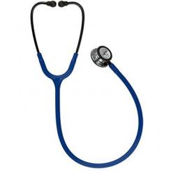 Littmann Classic III Stethoskop Hochglanzbruststück von 3M marineblau