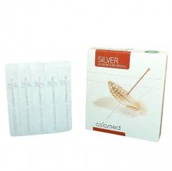 Silber Akupunkturnadeln von asia-med (10 x 50 Stck) 