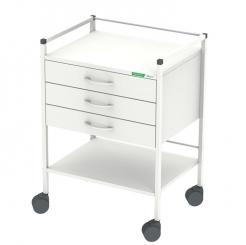 Basiswagen Vielzweckwagen 60 cm breit 83 cm hoch 3 Schubladen