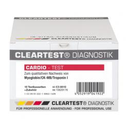 Cardio Myoglobin CK-MB Trop I Kassettentest Cleartest 5 Stck