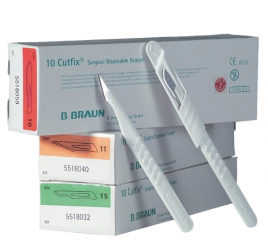 Einmal Skalpelle Cutfix steril (10 Stck) Fig. 24 steril