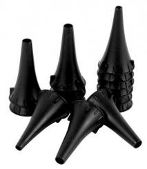 Einmal-Ohrtrichter zu Heine Otoskopen schwarz 2,5 mm / 4 mm (250 Stck) 2,5 mm