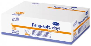 Peha Soft Vinyl Untersuchungshandschuh puderfrei (100 Stck) 