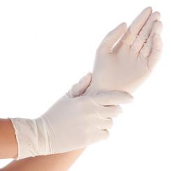 Nitril Einmalhandschuhe SAFE FIT Gr. S weiss puderfrei (200 Stck) Gr. S