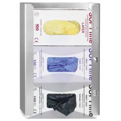 Handschuhhalter Edelstahl Trio  