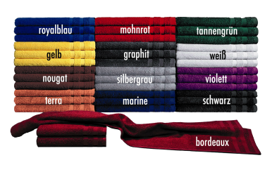 Handtuch-Serie Figaro 38 x 100 cm (5 Stck) 