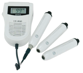 HI-dop Taschendoppler inkl. 3 Sonden 