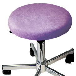Hockerbezug Frottee-Stretch bis Durchmesser 45 cm 