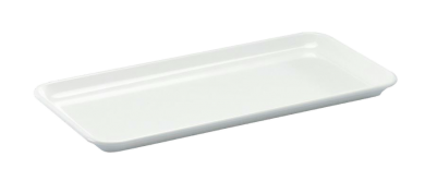 Instrumententablett von WACA Melamin-Formaldehyd flache Form 360 x 240 x 17 mm