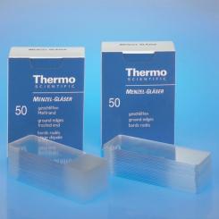Objektträger Menzel-Gläser 76 x 26 mm (10 x 50 Stck) mit Mattrand 1,0 mm
