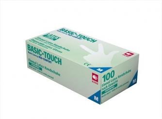 Latex Untersuchungshandschuh Basic-Touch puderfrei (100 Stck) Gr. XL