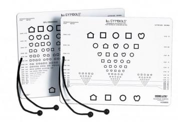 LEA-Symbole-Karte Sehtest Nahtafel 