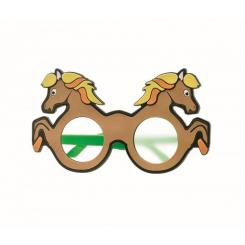 Abdeckbrille-Set Mattglasokkluder Pferd für Kinder 