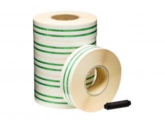 Etiketten (6 x 750 Stck) inkl. 1 Farbwalze schwarz 