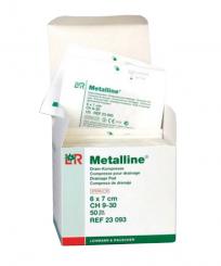 Metalline Drain Drainagekompresse steril (50 Stck) 
