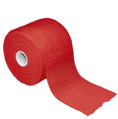 Fixierbinde miro-haft krepp color rot (20 m) 6 cm x 20 m