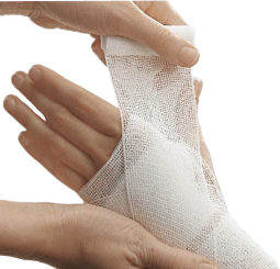 Mollelast Mullbinden von Lohmann und Rauscher 4 cm x 4 m (20 Stck)