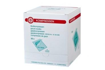 Mullkompressen NOBA steril (50 x 2 Stck) 7,5 cm x 7,5 cm 