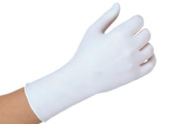 Nitril-Handschuh NOBAGLOVE-Softnitril weiß puderfrei (100 Stck) Gr. M