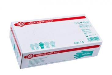 NOBAGLOVE Latex Einmal-Untersuchungshandschuhe puderfrei 