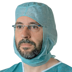 OP-Haube Foliodress Cap Comfort Astro aqua Helmform (100 Stck) 