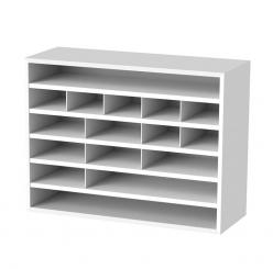 Organisationsschrank COMPACT weiß von Haeberle 