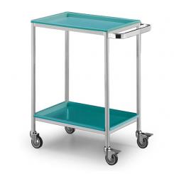 Praxis Universalwagen mit 2 oder 3 Tabletts 