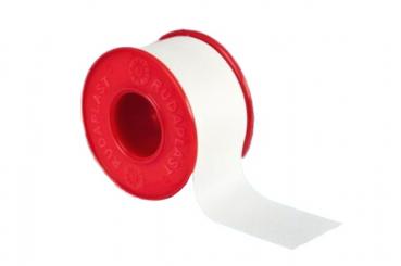 RUDAPLAST Fixierpflaster weiß (10 Stck) 2,5 cm x 5 m