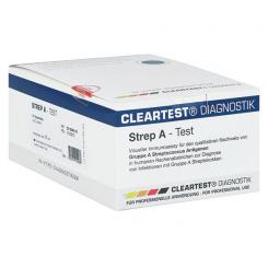 Strep A Schnelltest Teststreifen von CLEARTEST 25Teststreifen