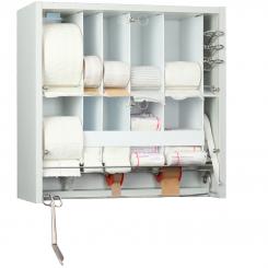 Verbandmaterialspender von Wagner weiß