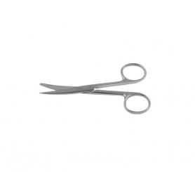 Chirurgische Schere gebogen spitz / stumpf 