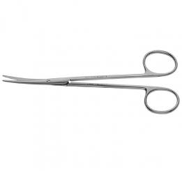 Metzenbaum Schere fein gebogen stumpf / stumpf 14 cm