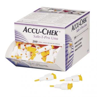 Blutlanzetten Accu-Chek Safe-T-Pro (200 Stck) Uno