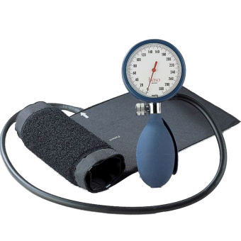 Blutdruckmessgerät boso clinicus Ø 60 mm mit Klettmanschette Klettmanschette