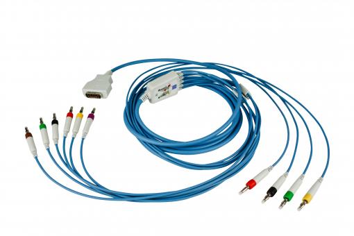 EKG Patientenkabel zu GE Hellige Mac 1200, 1600, 2000, Microsmart 