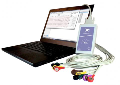 PC-EKG Cardio M-PC USB 12-Kanal Ruhe-EKG 