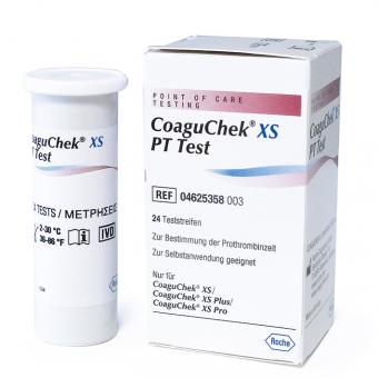 CoaguChek XS PT Teststreifen von Roche 