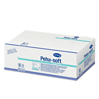 Peha-soft powderfree Latex Untersuchungshandschuh (100 Stck) 