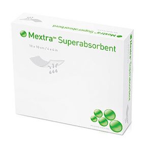 Mextra Superabsorbent Wundverband steril (10 Stck) 