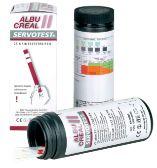 Mikroalbumintest Servotest Albucreal II (25 Stck) 