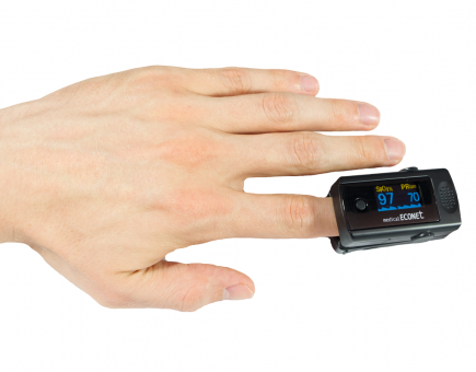 ME10 Finger-Pulsoximeter mit Alarmfunktion 