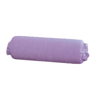 Nackenrollenbezug Frottee-Stretch 50 cm lang viola