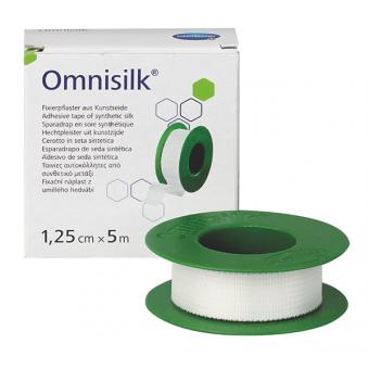 Omnisilk Fixierpflaster (10 Roll) 2,5 cm x 5 m