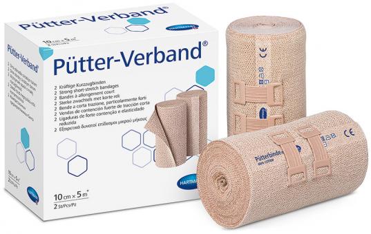 Pütter Verband Kompressionsbinde (2 Stck) 