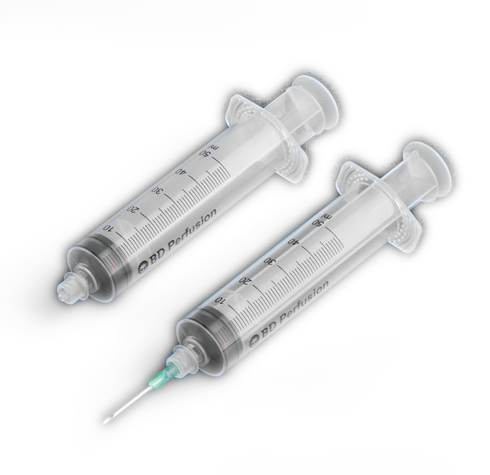 1 ml spritze mit verschlusskappe